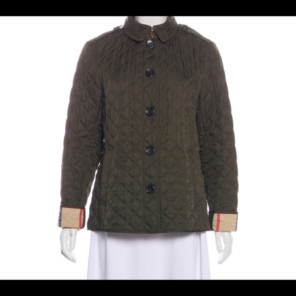 Burberry Diamond Quilted Jacket